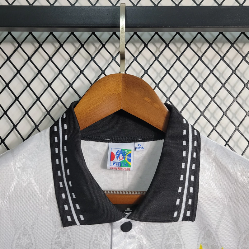 Camisa Botafogo Away 1995/96 - Retrô Finta Masculino - Branco