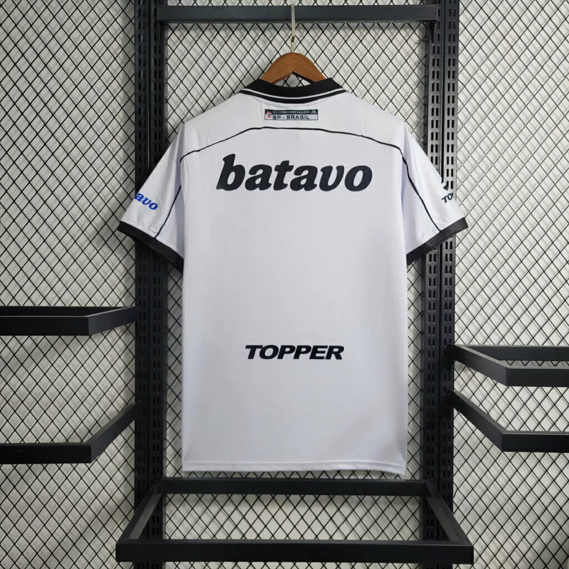 Camisa Corinthians Home 1999/00 - Retrô Topper Masculino - Branco