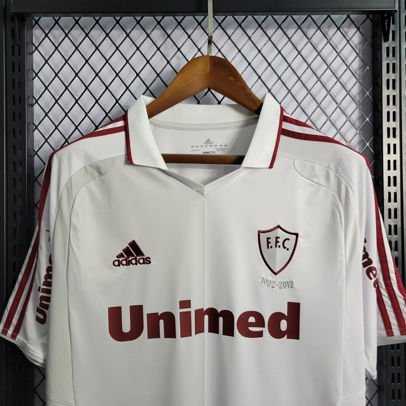 Camisa Fluminense Aniversário 2012 - Retrô Adidas Masculino - Branco