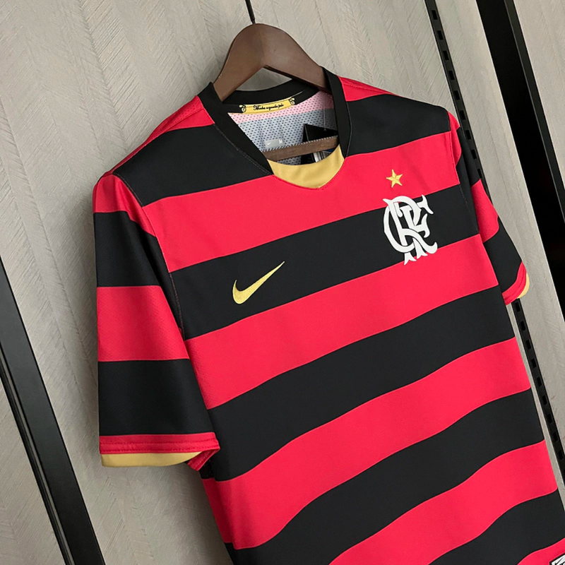 Camisa Flamengo Home 2008/09 - Retrô Nike Masculino - Vermelho