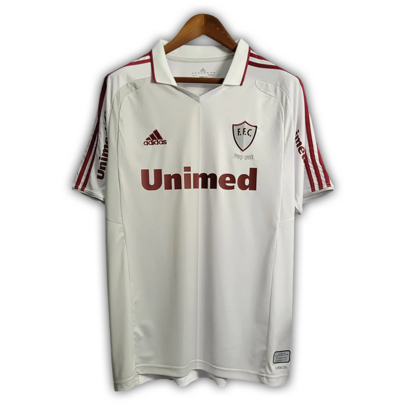 Camisa Fluminense Aniversário 2012 - Retrô Adidas Masculino - Branco