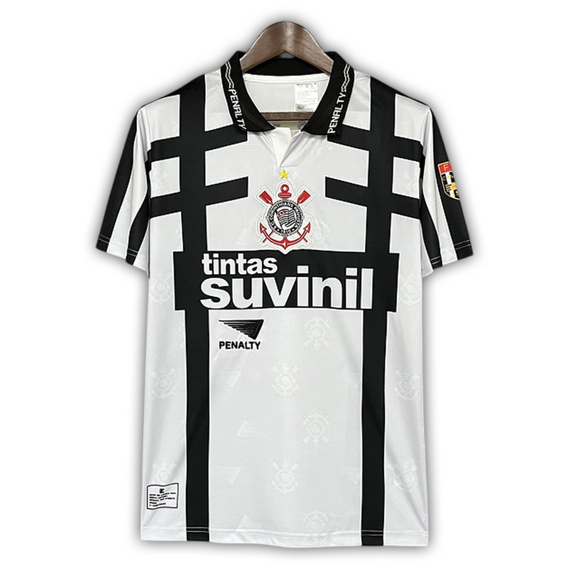 Camisa Corinthians Home 1996/97 - Retrô Penalty Masculino - Branco
