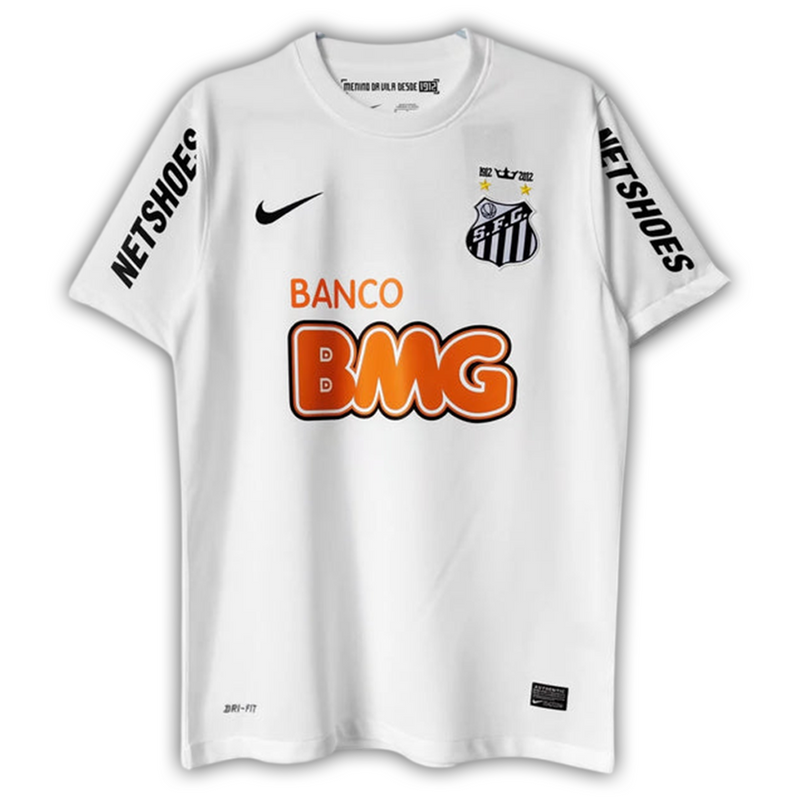 Camisa Santos Home 2012/13 - Retrô Nike Masculino - Branco