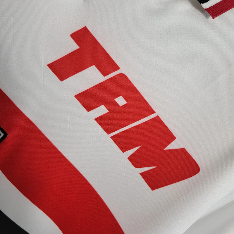 Camisa São Paulo Home 1993/94 - Retrô Penalty Masculino - Branco