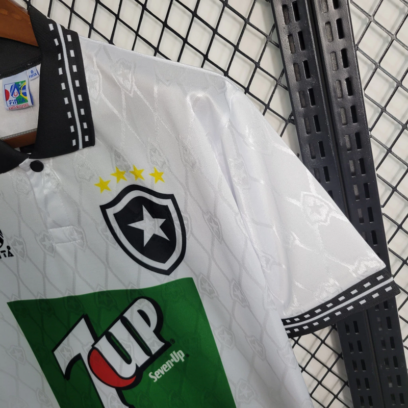 Camisa Botafogo Away 1995/96 - Retrô Finta Masculino - Branco