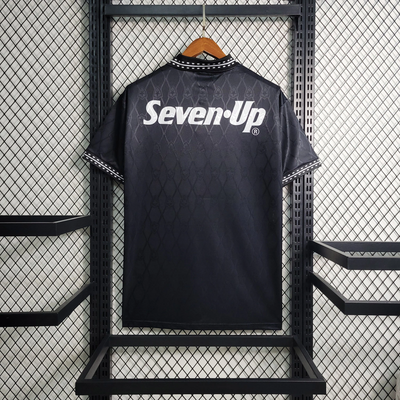 Camisa Botafogo Third 1995/96 - Retrô Finta Masculino - Preto