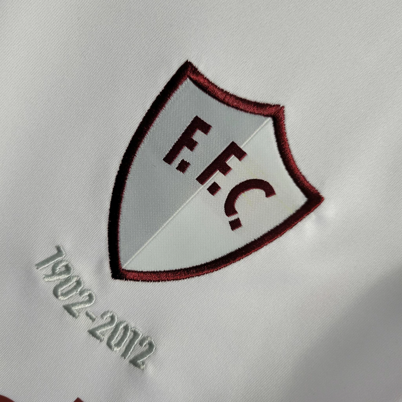 Camisa Fluminense Aniversário 2012 - Retrô Adidas Masculino - Branco