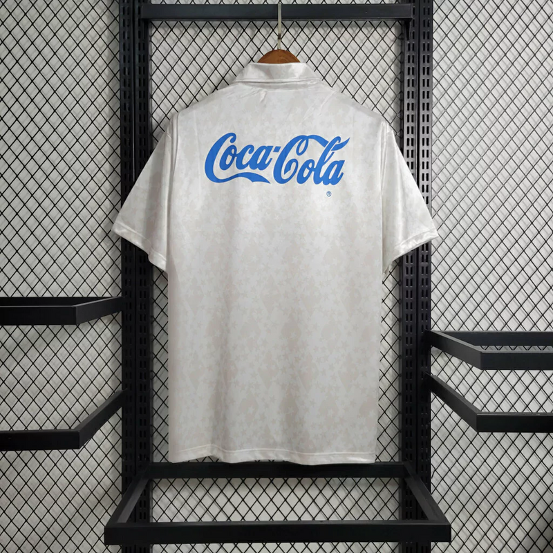 Camisa Cruzeiro Away 1993/94 - Retrô Finta Masculino - Branco