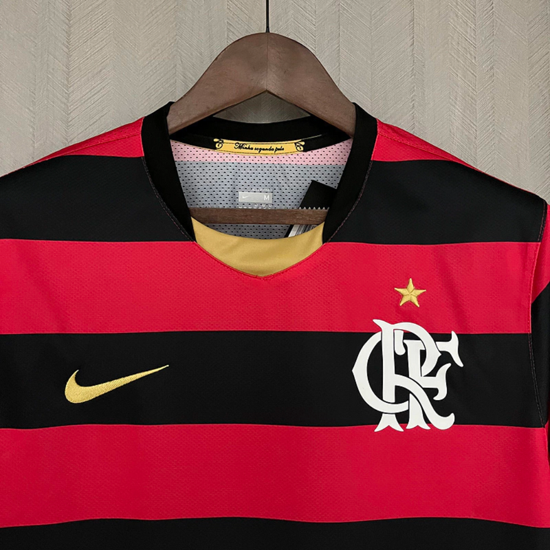 Camisa Flamengo Home 2008/09 - Retrô Nike Masculino - Vermelho