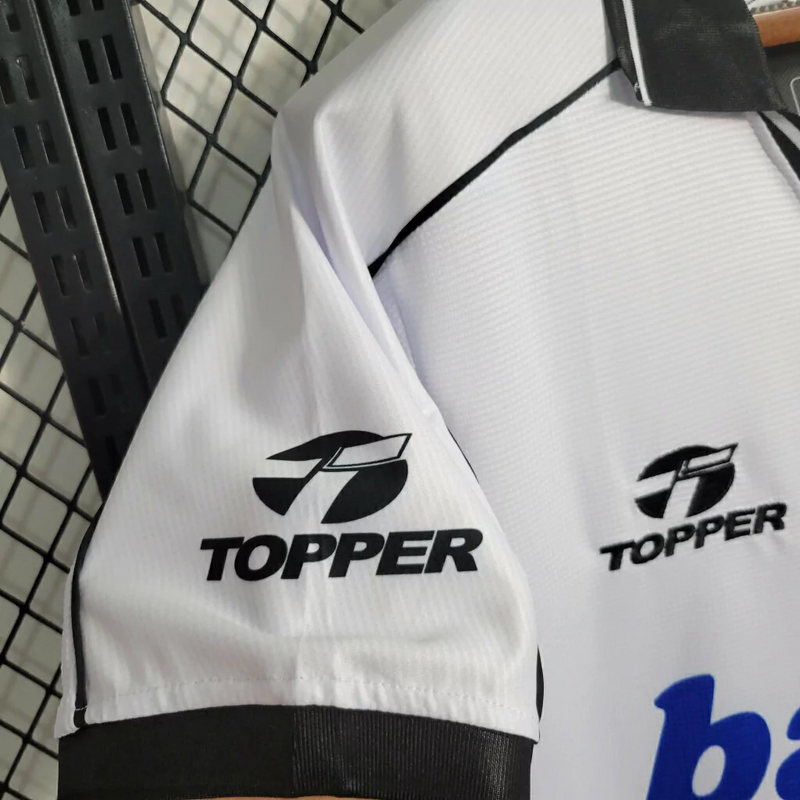 Camisa Corinthians Home 1999/00 - Retrô Topper Masculino - Branco