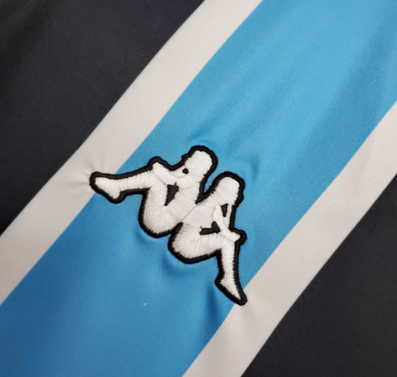Camisa Grêmio Home 2000/01 - Retrô Kappa Masculino - Tricolor
