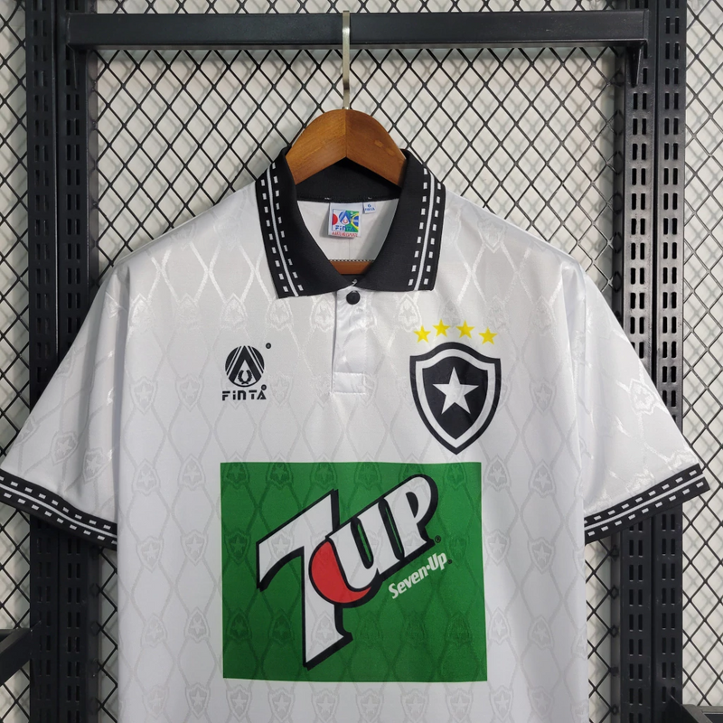 Camisa Botafogo Away 1995/96 - Retrô Finta Masculino - Branco