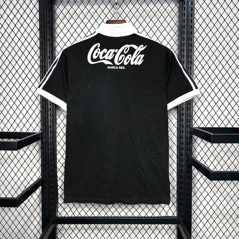 Camisa Vasco Home 1988/89 - Retrô Adidas Masculino - Preto