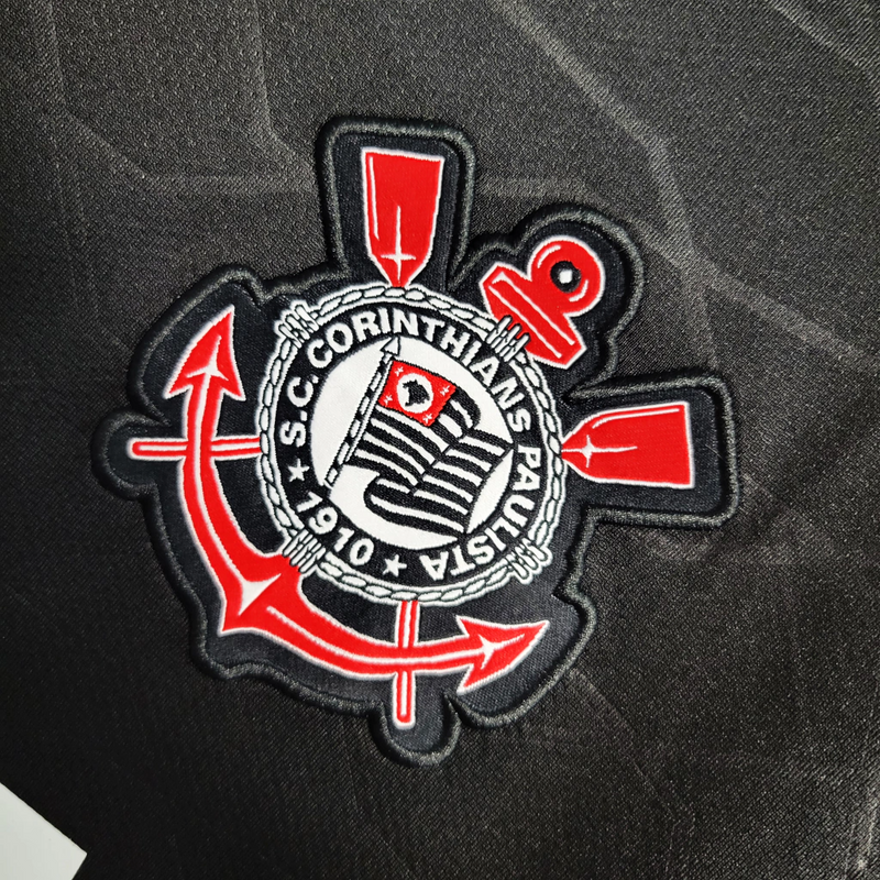Camisa Corinthians Away 2012/13 - Retrô Nike Masculino - Preto