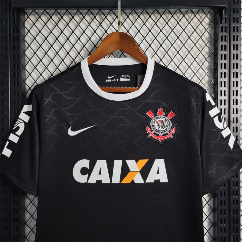 Camisa Corinthians Away 2012/13 - Retrô Nike Masculino - Preto