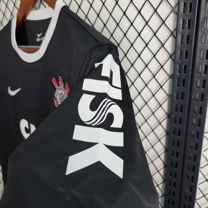Camisa Corinthians Away 2012/13 - Retrô Nike Masculino - Preto