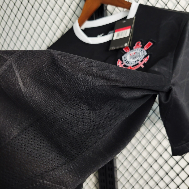 Camisa Corinthians Away 2012/13 - Retrô Nike Masculino - Preto