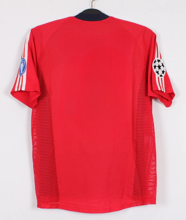 Camisa Bayern de Munique Third 2002/03 - Retrô Adidas Masculino - Vermelho