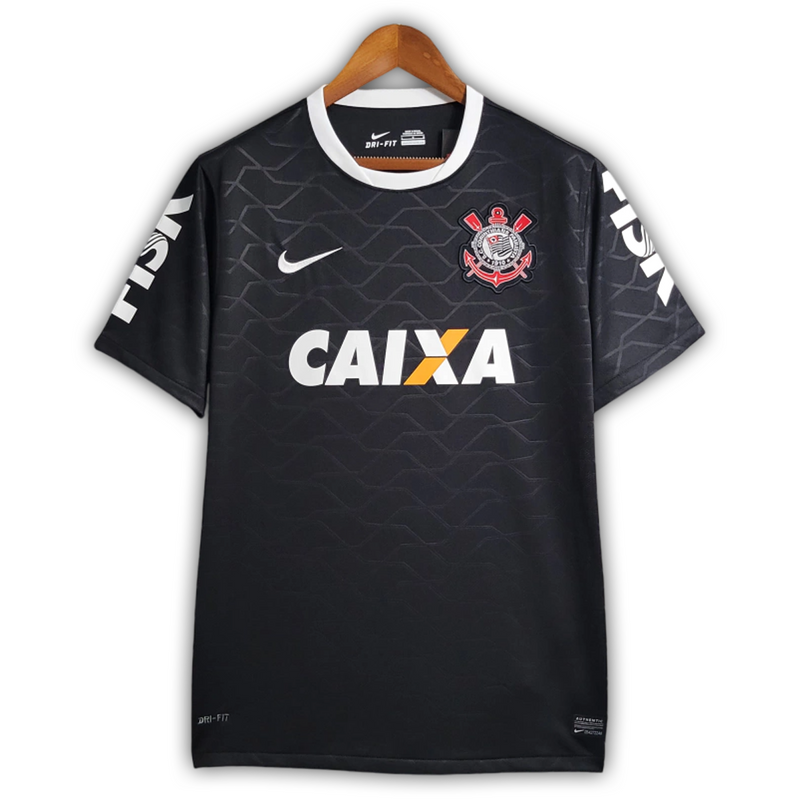 Camisa Corinthians Away 2012/13 - Retrô Nike Masculino - Preto